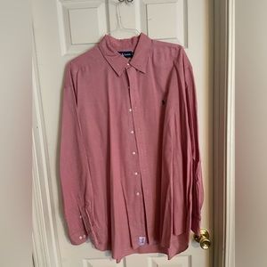 Ralph Lauren Red Plaid Men's Dress Shirt Size XXL